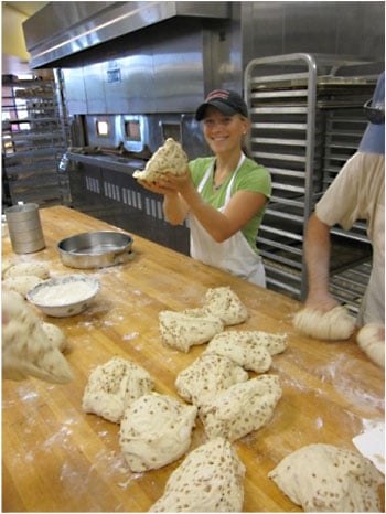 Kath Younger kneading photo