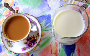 milk coffee photo