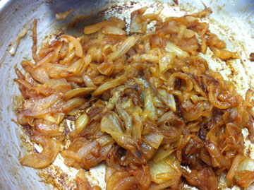 carmelized onions photo