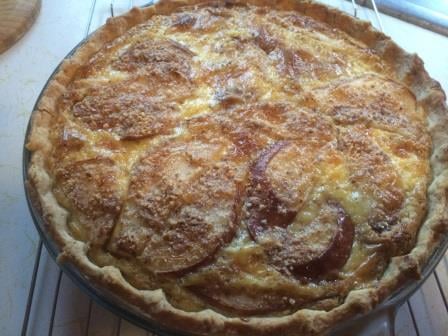 Fall Baking: Meg’s Pear Almond “Tart” Pie