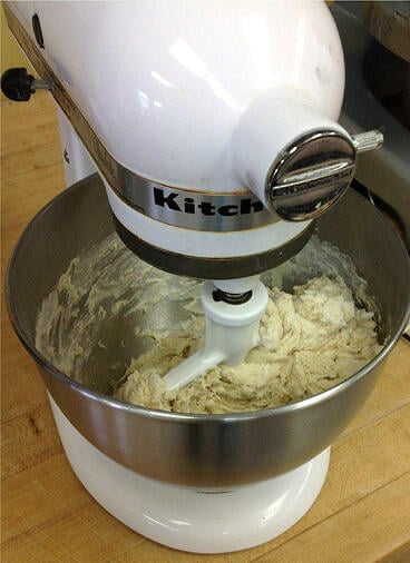 mixing pizza dough2