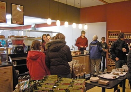 opening day at bakery photo