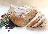 Rosemary Bleu whole wheat bread