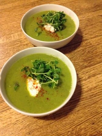 A Bowl of Spring Flavors Reinvents Winter Soup & Bread