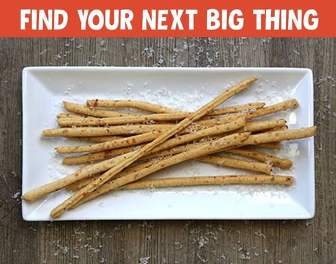 photo of breadsticks on plate