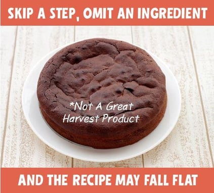photo of a failed recipe